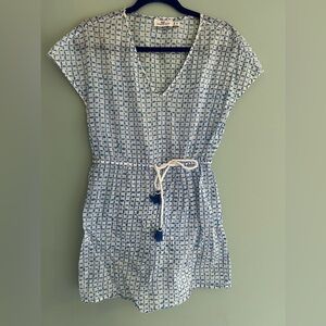 Vineyard Vines Blue Patterned Coverup